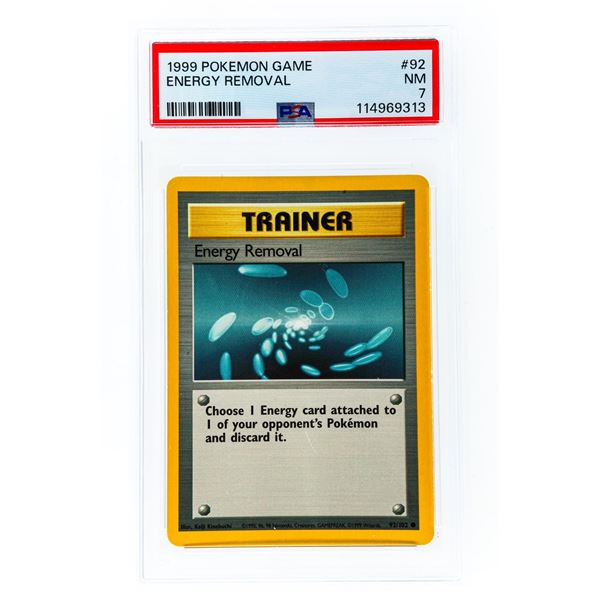 1999 Pokemon TCG Ð Energy Removal #92/102 Ð Base S