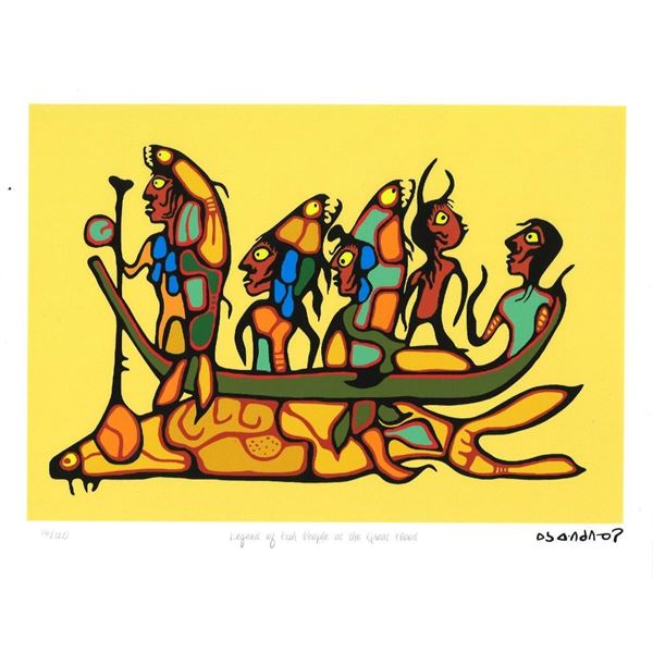 Norval Morrisseau (1932-2007) - A Shaman's Vision