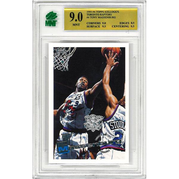 OR - 1996 Topps Tony Massenburg Kellogg's Promo Ca