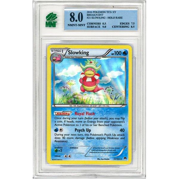2016 Pokemon Tcg Xy " SLOWKING " # 21 - Breakpoint