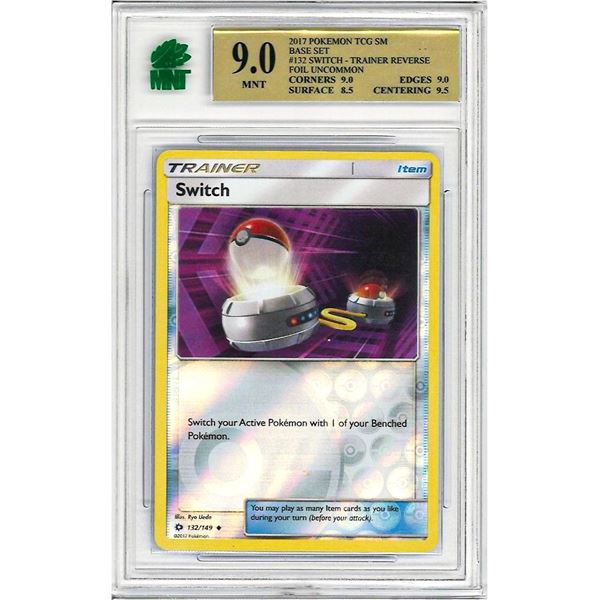 2017 Pokemon Tcg Sm " SWITCH - TRAINER " # 132 - B