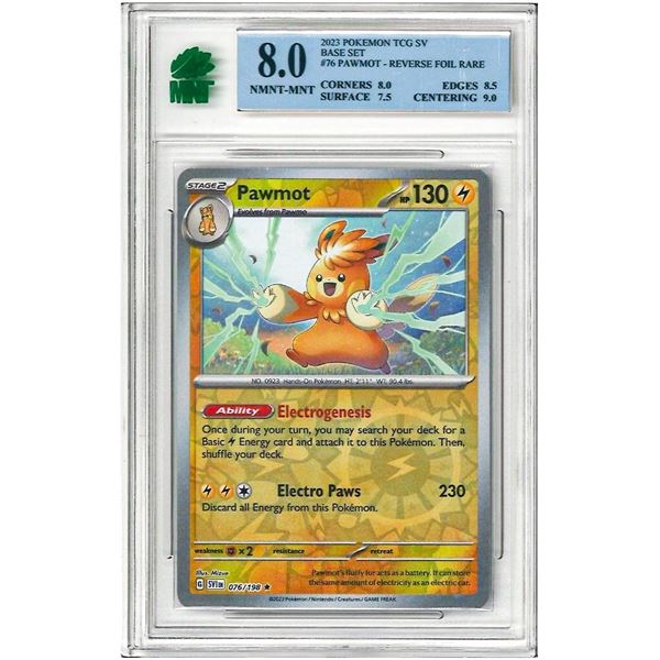 2023 Pokemon Tcg Sv " PAWMOT " # 76 - Base Set , R
