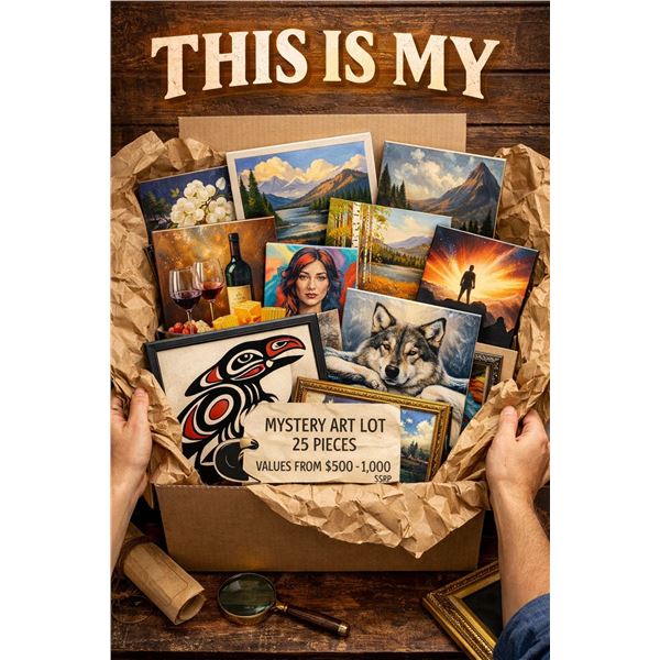 ÒThe Vault Mystery Fine Art Box Ð 25 Curated GiclŽ