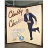 Image 1 : Large 10' Foot Hand Painted Chubby Checker "King of Twist" Mural Wall Panel 