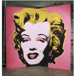 Large Hand Painted 10" Marylyn Monroe Mural Wall Panel 