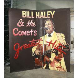 Large 10' Bill Haley and the Comets hand Painted Mural Wall Panel