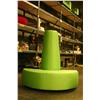 Image 1 : Circular Center Island in Vibrant Satin Green Set