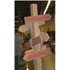 Image 2 : Custom Direction Wood Halloween Sign 