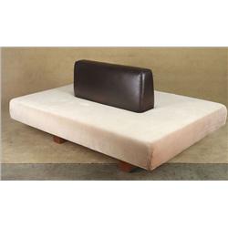 Large Center Island Micro Fiber Puff Sofa 