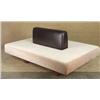 Image 1 : Large Center Island Micro Fiber Puff Sofa 