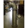 Image 1 : Large 4' Tall Industrial Pipe with Valve Prop 