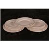 Image 1 : 2009 "Law Abiding Citizen" Set of 18 White Ceramic Plates used as Props