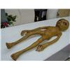 Image 2 : X FILES Screen Used Life Size Foam Grey Alien with Wire Frame