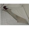 Image 2 : Metal Saw Tooth Scimitar Sword with Wood Handle