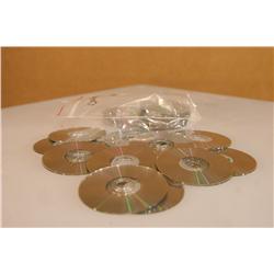 "Starship Troopers" 1997 SCI-FI Prop Mini CD Computer Disk Lot with Bag 