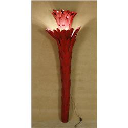 "Powder Blue" 2009 with "Patrick Swayze" Large 47" 1920's Hollywood Style Art Deco Wall Sconce used