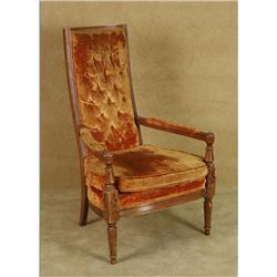 "Next" 2007 w/ "Nicolas Cage" tufted Arm Chair X2
