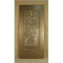 "The Mask" 1994 with "Jim Carrey" Large Gold 10' Foot Coco Bongo Door - used as a Movie Prop