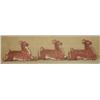 Image 2 : "Next" 2007 with "Nicolas Cage" Christmas Reindeer Painted on Cut Wood Movie Prop