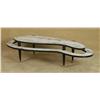 Image 1 : "Powder Blue" 2009 with "Patrick Swayze" 1950's Kidney Shaped Two Tier Coffee table used as a Movie 