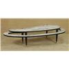 Image 2 : "Powder Blue" 2009 with "Patrick Swayze" 1950's Kidney Shaped Two Tier Coffee table used as a Movie 