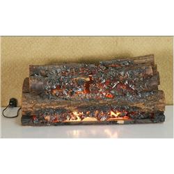 "Yes Man" 2008 with "Jim Carrey" Black Electric Fireplace Light Up Logs used as a Movie Prop