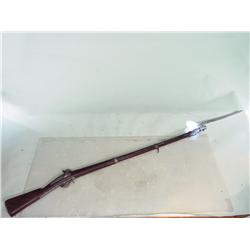 Civil War Style Rubber Flintlock Rifle with Bayonet (Production Made)