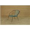 Image 1 : "Ray" 2004 starring "Jamie Foxx" Black Iron Patio Arm Chair with Green Band Wrapping used as a Movie