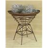 Image 1 : "Scorpion King" 2002 "The Rock" Ancient Iron Steel Fire Dish on Stand Working Prop