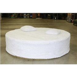 Large 7' Diameter Circular Round Foam Bed