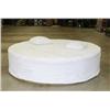 Image 1 : Large 7' Diameter Circular Round Foam Bed
