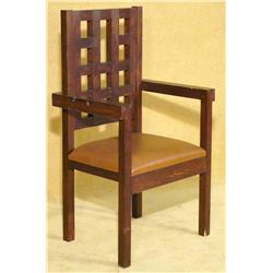 Arts and Crafts Style Dinning Chair X5