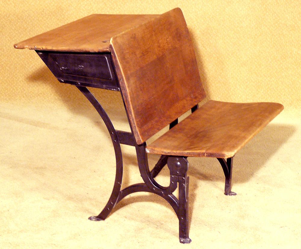 Antique Cast Iron School Desk antique-cast-iron-school-desk
