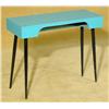 Image 1 : Atomic 1950's Mid Century Turquoise Desk 