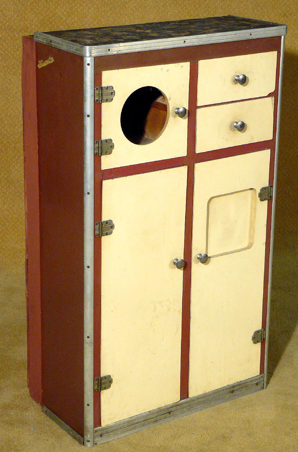 1930 S Barber Shop Station Cabinet X2