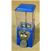 Image 1 : Vintage Blue Gumball Machine with Deco styling