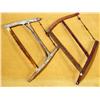 Image 1 : Pair of Antique Logger's Hand Saws Large 