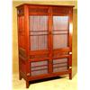 Image 1 : Large Red Wood Chinese Armoire