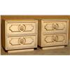 Image 1 : Two Chamber Cream Colored Nightstands