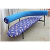 Image 1 : Unique Black Wire Frame Chaise Lounge with Pin Up Girl Print Cover