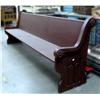 Image 1 : Dark Wood Gothic Style Church Pews with Knee Rest  X10