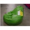 Image 1 : Large 36" Green  Soft Lounge Bean Bag X7