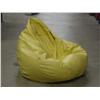 Image 1 : Large 36" Yellow Soft Lounge Bean Bag X6