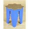 Image 1 : Blue and Gold Moroccan Style Table X4