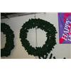 Image 1 : Large 8' Foot Christmas Wreath