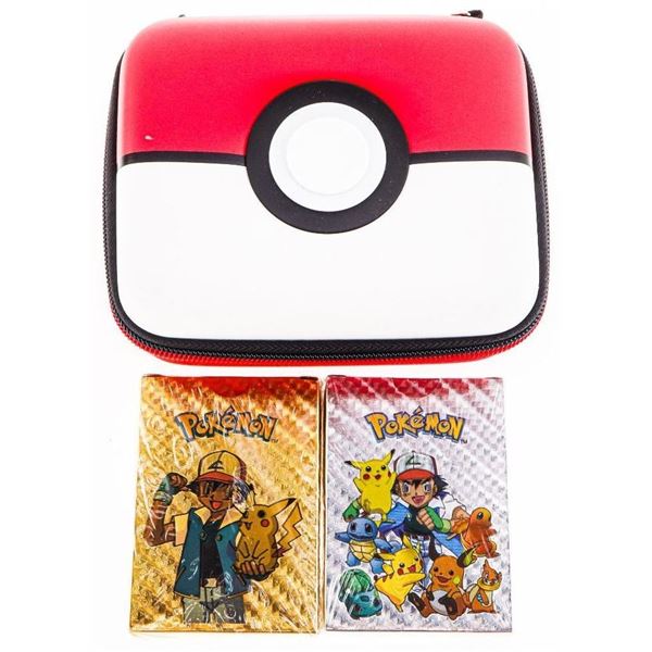 Pokemon - 2 Card Sets - 24kt Gold Leaf & Silver Le