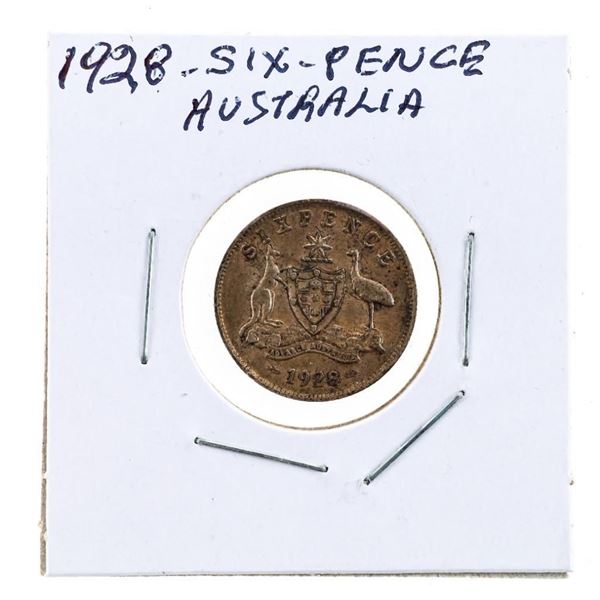 1928 Six Pence Australia
