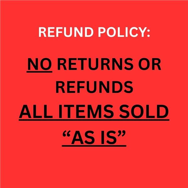 RETURN POLICY