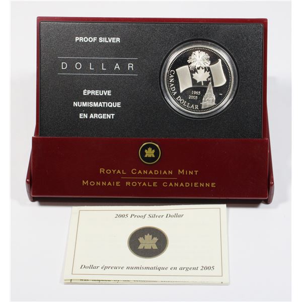 2005 PROOF SILVER DOLLAR