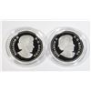 Image 3 : 2017 ROYAL CANADIAN MINT 1$ FINE SILVER 2-COIN SET